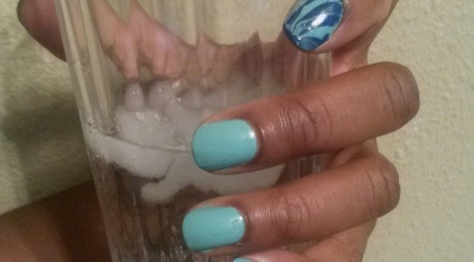 Weekly Beauty Tip – Marble Nail technique